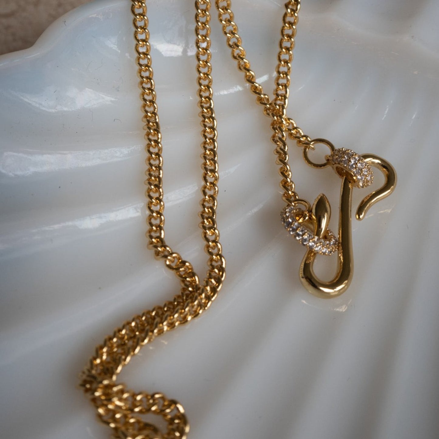 Lilly 18K Gold-Plated Necklace
