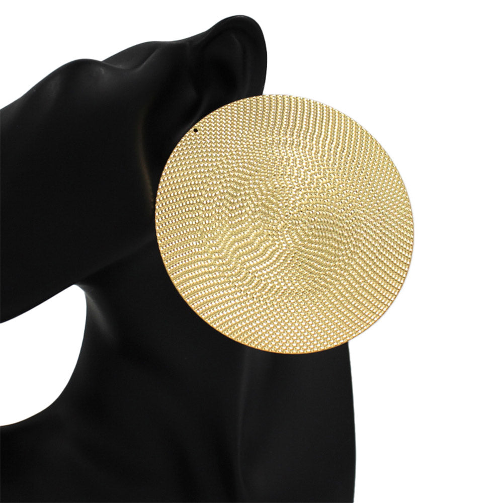 Love Disc Earrings