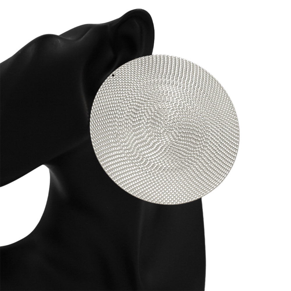 Love Disc Earrings