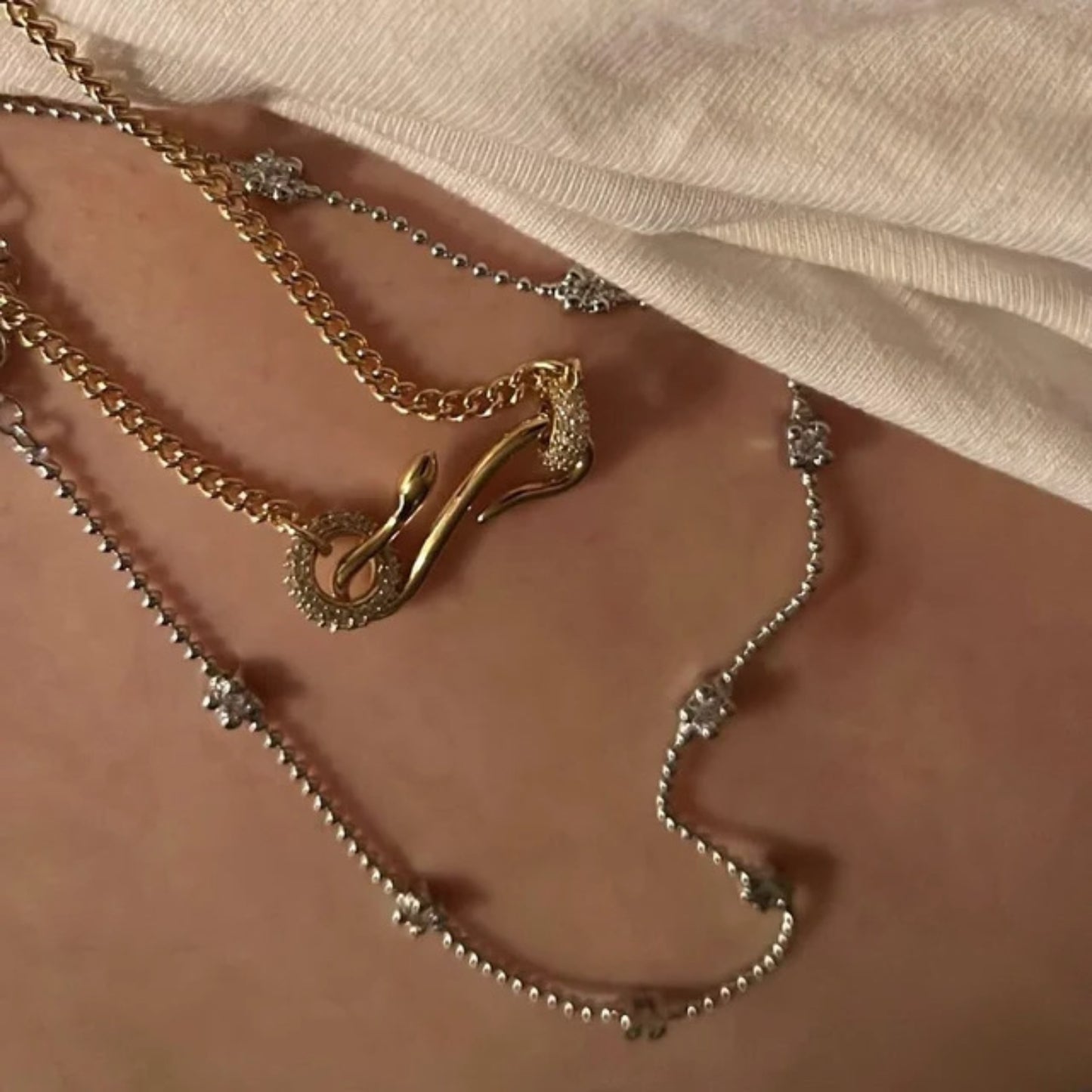 Lilly 18K Gold-Plated Necklace