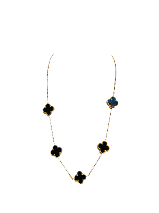 Multi  Quatrefoil Necklace