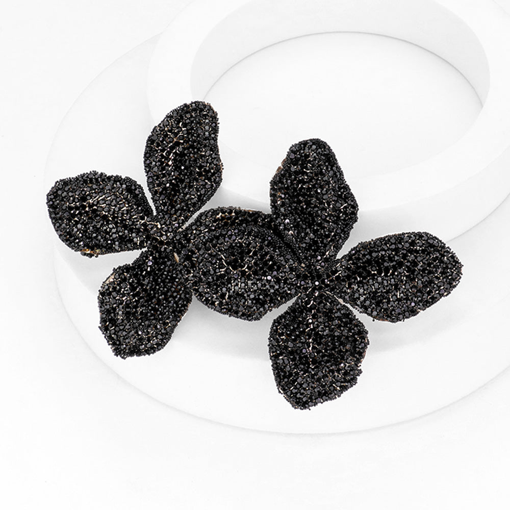 Bling Petal Earrings