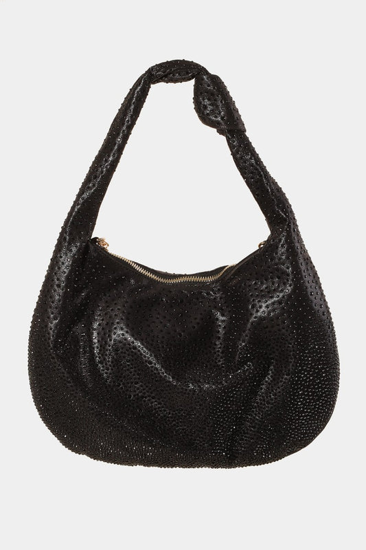 Cami Rhinestone Studded Handbag