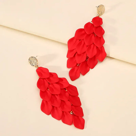 Full Bloom Petal Earrings