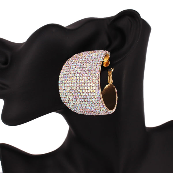 Blinging Bold Hoops