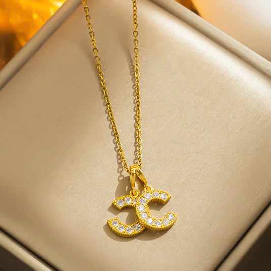 CeeCi Stainless Steel Necklace