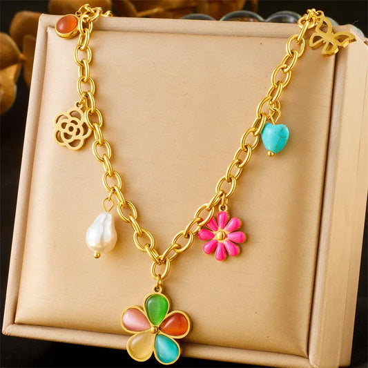 Blooming Charm Necklace