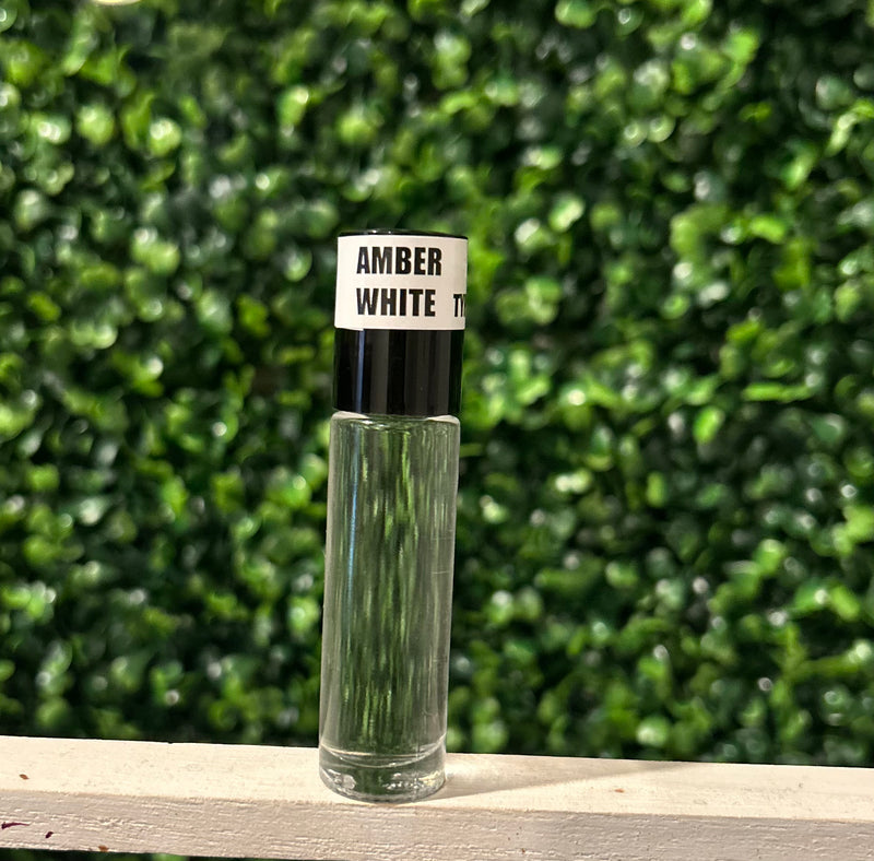 Fragrance Body Oil - Amber White