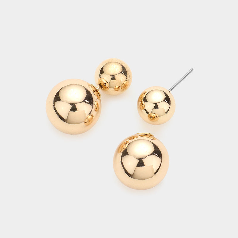 Gia Double Back Earrings